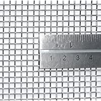 Los mejores  - Tamaño de Agujero de 3.3mm - Acero Inoxidable 304L - Tamaño de Corte: 15cm x 15cm - 6 Recuento de Malla - Malla de…